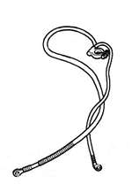 Saab 02-09 9.5 4CYL POSITIVE BATTERY CABLE A 12755254