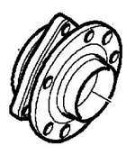 Saab 02-09 FRONT WHEEL BEARING LEFT OR RIGHT 5392493